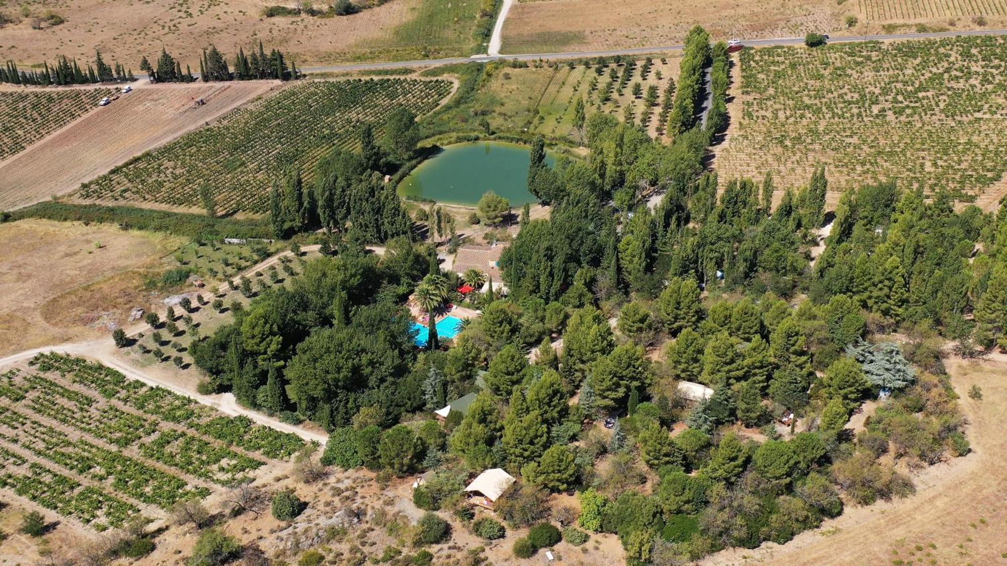 Tente évasion avec vue Tuchan Extérieur photo